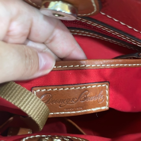 Dooney &. Bourke Red Chealsea Tote Shopper Purse - Picture 14 of 15